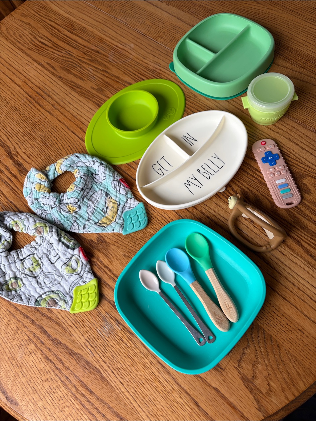 Baby Food Eating Mealtime Items